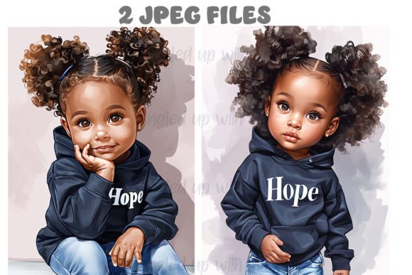 Download African American Girls Clipart Set 9 - African Collection