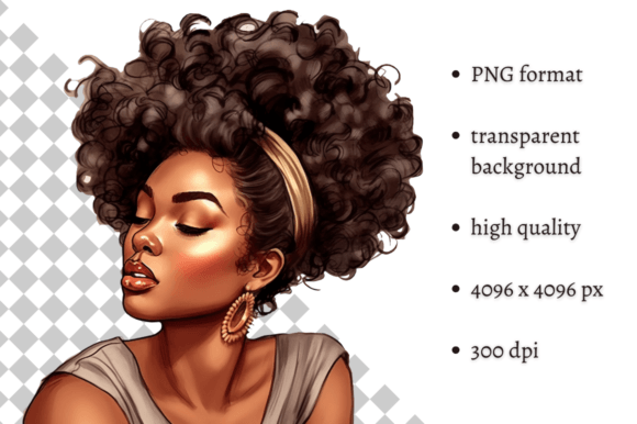 Download Beautiful African American Girl Clipart - African Collection